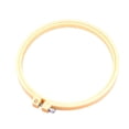 thumbnail image 4 of facefd Embroidery Frame Plastic Circle Cross-Stitch Hoop Ring Home Handmade DIY Tool, Inner diameter 12cm Color Random, 4 of 9