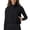 Black #37, variant on Cropped Fleece Vest Women Sleeveless Stand Collar Zip Up Sherpa Jacket Fall Winter Warm Coats Outerwear with Pockets, S