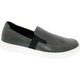 thumbnail image 1 of Men's Drew Jump Slip-On Sneaker Dark Grey Leather 7.5 W, 1 of 2