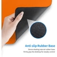 thumbnail image 5 of Orange Mouse Pad Extended Large Gaming Mousepad XL Big Long Oversized Desk Mat Stitched Edges 31.5 X 11.8 Inch for Home Office, 5 of 6