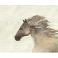 thumbnail image 2 of Hristova, Albena 14x12 White Modern Wood Framed Museum Art Print Titled - Into the Wind Ivory, 2 of 4
