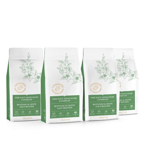 Chamomile Flower Botanical Fine Grain (.3mm) Bath Salt Blend 5 lbs - Custom - No Color