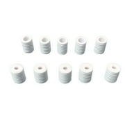 wendunide home decor 100pcs For Drawstrings Elastic Cord Adjuster Mask Elastic Adjustment Buckle White