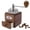 Walnut/Pear, variant on Zassenhaus M040234 Coffee Mill, Brown