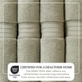 thumbnail image 3 of Great Bay Home Cotton Premium Plush 6 Piece Towel Set, Eucalyptus, 3 of 7