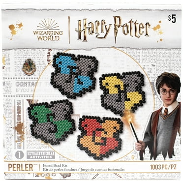 Disney Harry Potter Fused Bead Activity Kit by Perler, Set of 4, Ages 6 , Multi-Color, Christmas