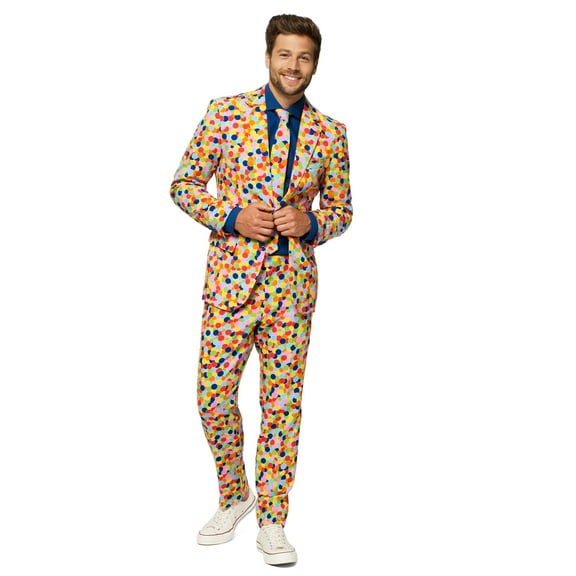 OppoSuits Men's Confetteroni Carnival Suit