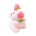 thumbnail image 1 of LLavero de felpa de capibara, mochila, bolsa colgante, decoración Adorable, muñeco de peluche, juguete de peluche para regalo de cumpleaños, 1 of 7