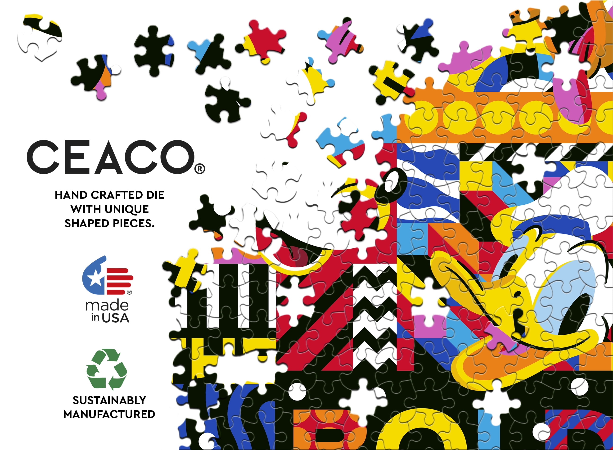 Ceaco Bring the Bold 1000 Piece Interlocking Jigsaw Puzzle
