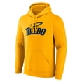 thumbnail image 2 of Men's Fanatics  Gold Toledo Rockets Primary Logo Pullover Hoodie, 2 of 3
