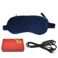 thumbnail image 2 of Electric Eye Heating Pad, Lightproof Heating Eye Patch Hot Compress Relieve Fatigue Soft Flannel  For Home Use For Dry Eyes, 2 of 8