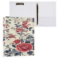 thumbnail image 3 of BZSMCE Camping Travel Hammock Fashion Snow Leopard Roses Crystals Printed Portable Hammock, 3 of 9