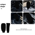 thumbnail image 3 of OULII 3 Sets Gear Shift Cover Black Mesh Fabric Antislip Design for Driving Experience Upgrade, 3 of 8