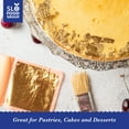 thumbnail image 6 of Slofoodgroup 24K Edible Gold Leaf - Cooking and Cake Decoration - 10 Loose Sheets, 6 of 7