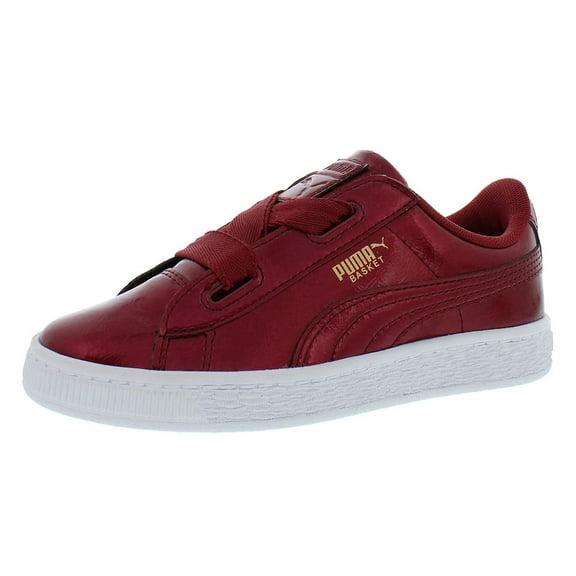 Puma Basket Heart Glam Girl Sneaker - Tibetan Red