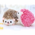 thumbnail image 6 of Birthday Gifts Cartoon Ornament Hedgehog Animal Key Chain Animal Plush Toy Plush Keychain Stuffed Toys Plush Dolls BLUE, 6 of 8