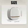 thumbnail image 3 of Soap Holder Dish Shower, Bar Soap Holder with Drainage, Self Draining Soap Holder, Wall Mounted Soap Box Tray Container for Bathroom, Bathtub Kitchen Sink, 1 Pcs, 4.72x1.96x4.52", 3 of 9
