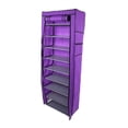 thumbnail image 5 of Dust-tight Shoe Cabinet Non-woven Fabrics Shoe Rack Organizer Minimalist Furniture Boots Storage Shelves,Purple, 5 of 9
