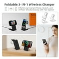 thumbnail image 5 of Smtcsl 3 in 1 Wireless Charging Station 10000mAh Power Bank MagSafe for iPhone, Apple Watch, 5 of 8