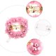 thumbnail image 3 of ColoMX Festival 1set Wreath Christmas Glowing Festival Scene Wreath con luz de cuerda, 3 of 8