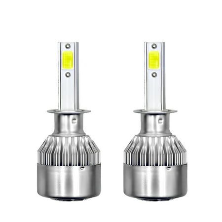 Holiday Clearance 2pcs 36W C6 6000K Cold White H1 H3 H4 H7 H8 880 9005 9004 9006 9007 LED Headlight Bulb 3800LM Beam Car Head Lamp (Best H1 Led Bulb)