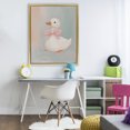 thumbnail image 3 of Stupell Industries Cottage Duckling Portrait with Bow Gold Floating Frame Canvas Art, 25 x 31, by The Prints Vibe, 3 of 8
