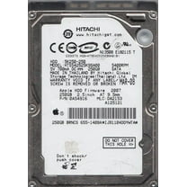 HTS542525K9SA00, PN 0A54916, MLC DA2153, Hitachi 250GB SATA 2.5 Hard Drive