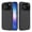 Black, variant on Liquid Silicone Soft Microfiber Case for iPhone 17 Pro with Tempered Glass Screen Protector - Midnight Green