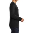 thumbnail image 3 of Men's Perfect Weight Long Sleeve Tee Jet Black 2X-Large, 3 of 4