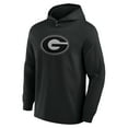 thumbnail image 2 of Men's Fanatics Black Georgia Bulldogs Blaze Tri-Blend Pullover Hoodie, 2 of 3