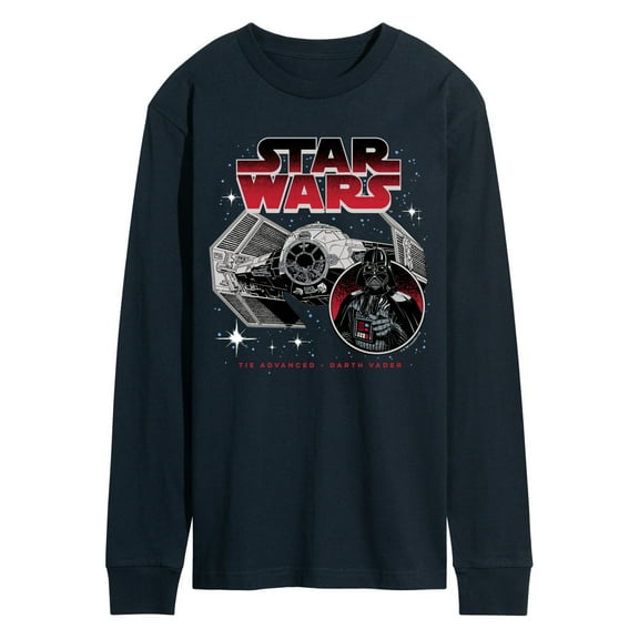 Star Wars - Tie Advanced Darth Vader - Men's Long Sleeve Tee