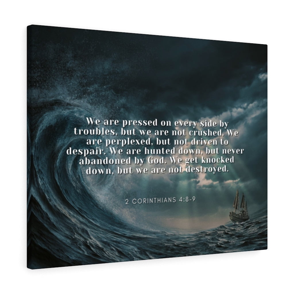 Scripture Walls Adversity 2 Corinthians 4 8 9 Bible Verse Canvas scripture-walls-adversity-2-corinthians-4-8-9-bible-verse-canvas