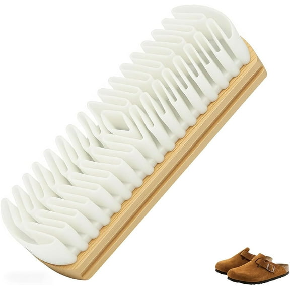 Suede Eraser & Brush Kit – 2-in-1 Magic Rubber Shoe Cleaner and Brush for Suede Shoes, Boots, Bags, Jackets – Restore and Maintain UGGs, Nubuck & Shearling