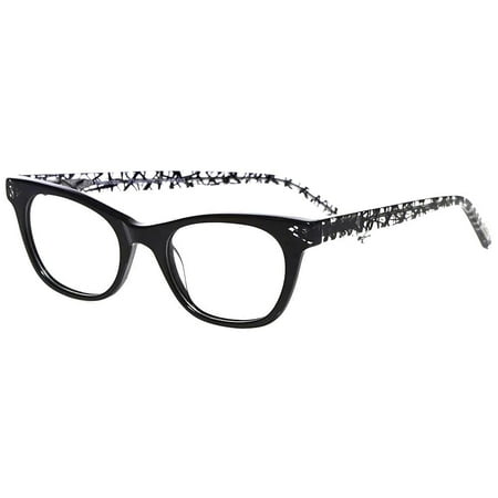 EYEBOBS-2746 FLORENCE 00 Cateye Reading Glasses Black/Black Crystal +1.25