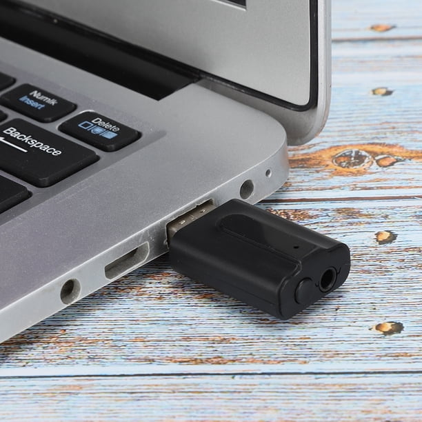 Receptor y transmisor USB 2 en 1 ANGGREK portátil con adaptador USB 50 negro para TV computadora y coche