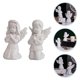 thumbnail image 3 of ColoMX 2 piezas de resina Figuras de ángeles de resina Adornos de escritorio de forma de resina suministros para el hogar, 3 of 8