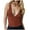 Red, variant on Women's Sexy Low Cut Deep V Neck Yoga Bra Sleeveless Backless Crop Top for Workout Comfort