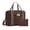 Coffee Brown, variant on BAGSMART Foldable Travel Duffel Bag for Airline 18x14x8, Foldable Weekend Overnight Bag Tote Carry on Luggage, Unisex, Pink