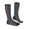 thumbnail image 4 of Lsque Autumn Forest Animals Cute Printed Crew Socks Men's Women's LightWeight Thin Casual Calf Socks ,Knee High Socks,Cotton Socks, 4 of 9