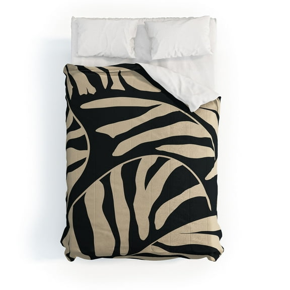 Society6 Jae Polgar Palm 3 Comforter Cotton Full