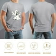 thumbnail image 5 of WISHTIME Ghost Shirts for Men, 2024 Cute T-Shirts Crew Neck Casual Basic Tee, Made in USA, 5 of 9