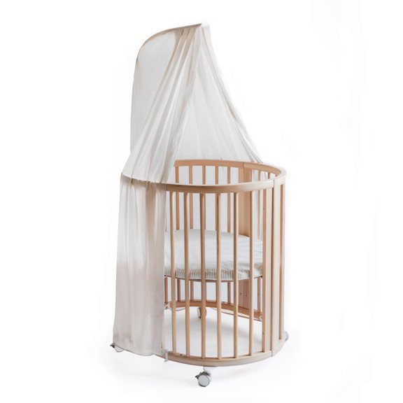 Toldo para cuna Stokke Sleepi de Pehr Grey para Sleepi Mini y cuna/cama