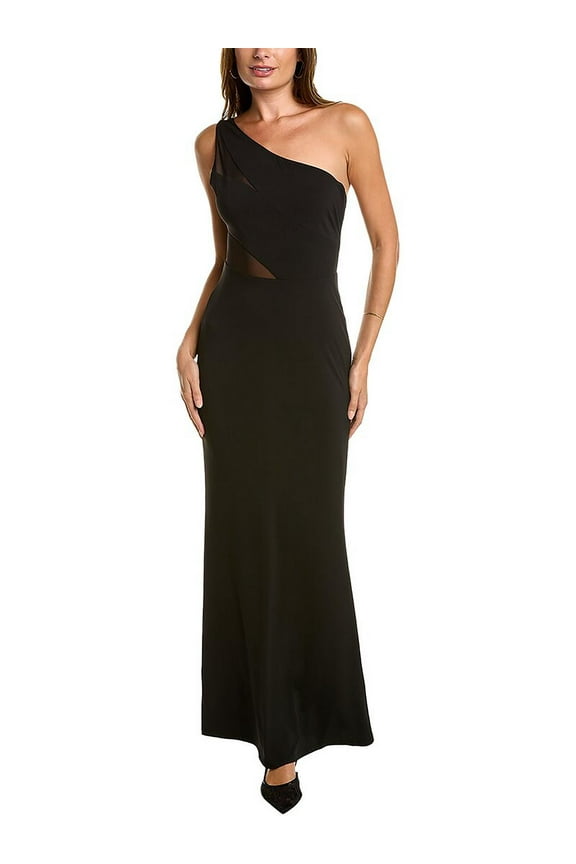 Womens Asymmetric Dinner Wear Evening Dress