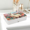 thumbnail image 6 of Alpaca Portable PU Leather Earring Organizer with Removable Compartment and Necklace Holder – Jewelry Stand Included, 6 of 6