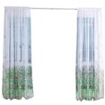 thumbnail image 1 of Worallymy gasa Floral para puerta ventana barra bolsillo Panel de cortina sala de estar cortina transparente cenefas cortinas para ventana Worallymy JD735816185, 1 of 6