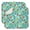 Pioneer Flower Floral-1, variant on Pioneer Flower Floral Print Pattern Kitchen Dish Drying Mat 1 Pack, Ultra Absorbent Microfiber Drainer Mat, 16"x18"