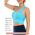 thumbnail image 2 of As Rose Rich Sports Bras for Women Seamless Crop Tank Top, XL, 2 of 8