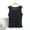 Black, variant on Blmnix Womens Camisole Tank Tops Wide Strap Plus Size Tank Top Beige Sleeveless Crew Neck Summer Tank Tops