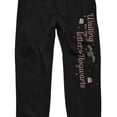 thumbnail image 5 of Unisex Harry Potter Waiting On My Letter Hogwarts Black Sweatpants-M, 5 of 5
