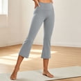 thumbnail image 7 of Maean Capri Pants for Womens Yoga Elastic High Waist Leggings Workout Athletic Casual Capris Pant, 7 of 7